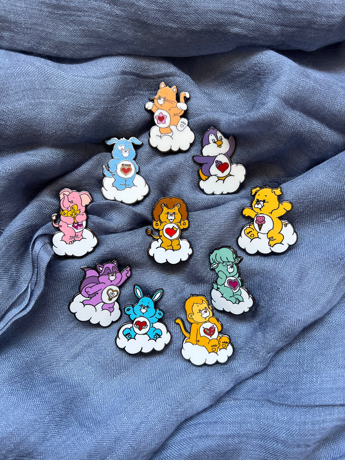 Cozy Heart Penguin Pin, Care Bears Cousins