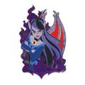 Darkest Faerie Bust Pin, Neopets