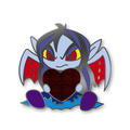 Darkest Faerie Mini Pin, Neopets