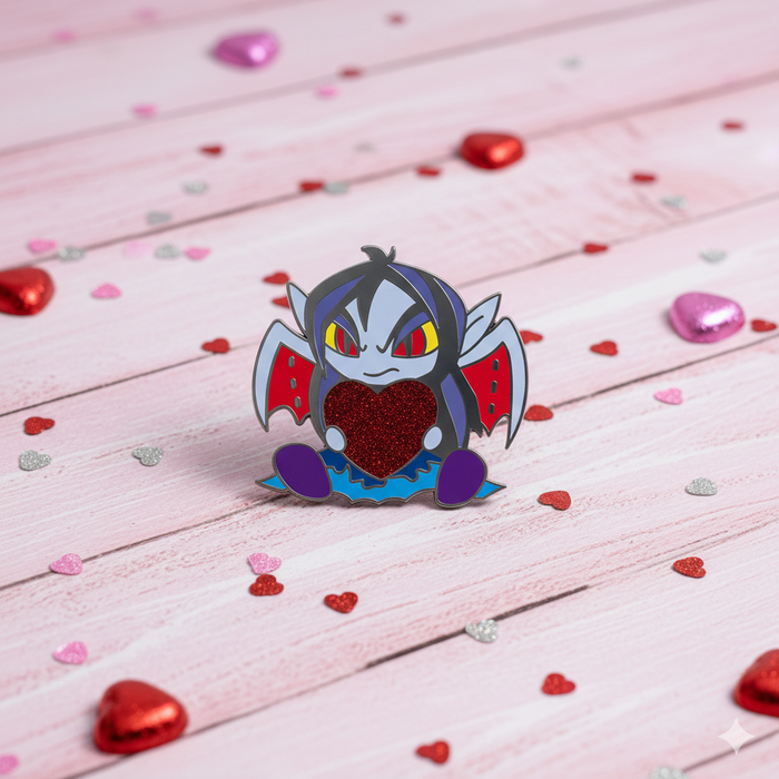 Darkest Faerie Mini Pin, Neopets