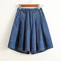 Denim Capri Pants Versatile And Relaxed-fit Summer Mid-length Shorts – Premium 0 | RICALOUX