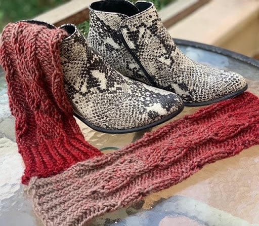 Kamalkknits eBook: Faux Cable Knit Collection Pattern