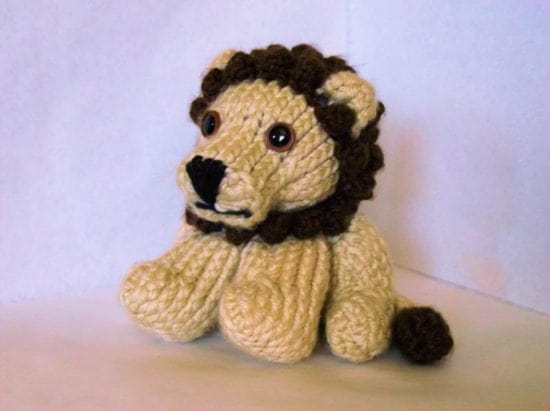 plush lion