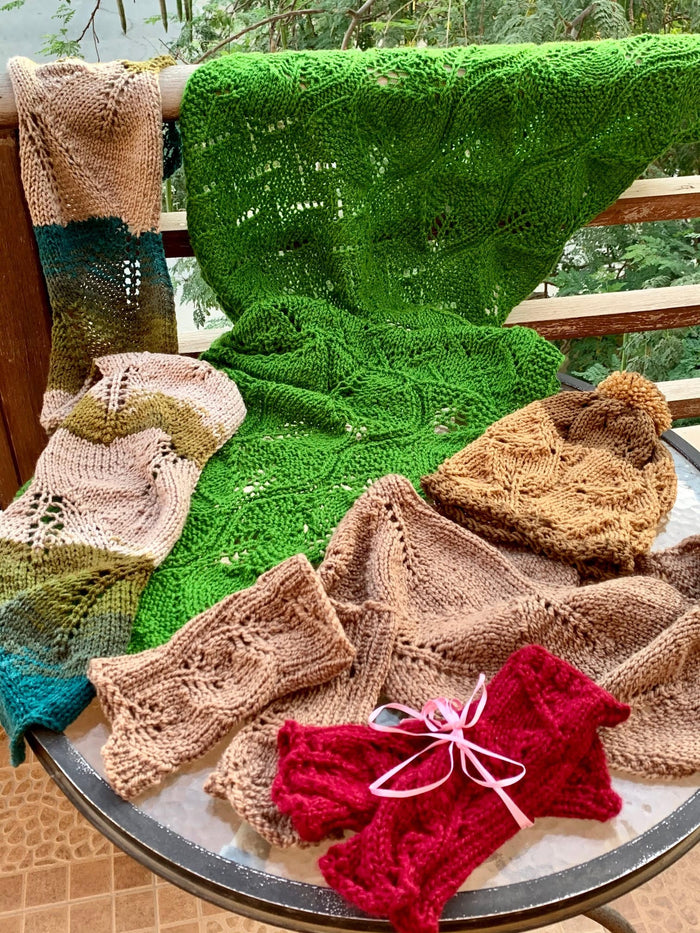 Kamalkknits eBook: Rainforest Pattern