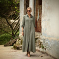 Elegant Simple Loose-fit Fashionable Long Dress by Ricaloux