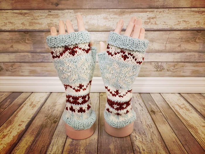 Janae Yagi ePattern: Faire Winter Mitts Pattern