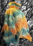 leaf poncho