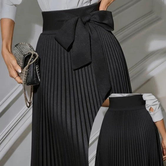 Fashionable Elegant Professional Womens Pleated Skirt – Premium 0 | RICALOUX