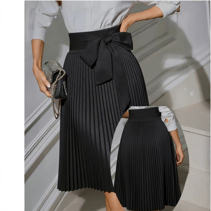 Fashionable Elegant Professional Womens Pleated Skirt – Premium 0 | RICALOUX