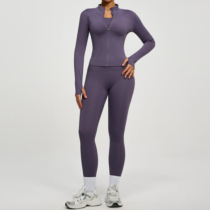 Fitness High-waist Butt-lifting Running Two-piece Set – Premium 0 | RICALOUX