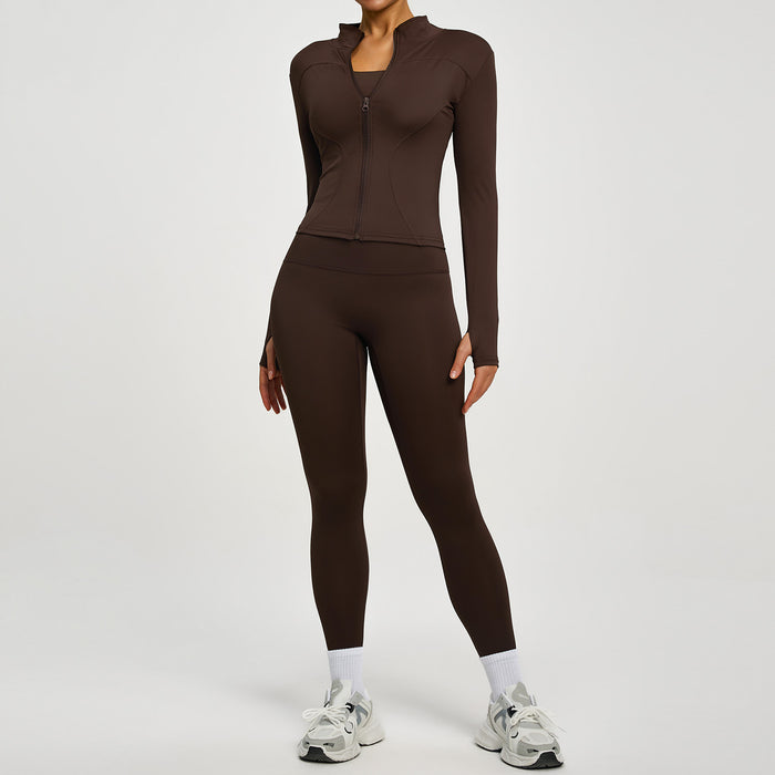 Fitness High-waist Butt-lifting Running Two-piece Set – Premium 0 | RICALOUX