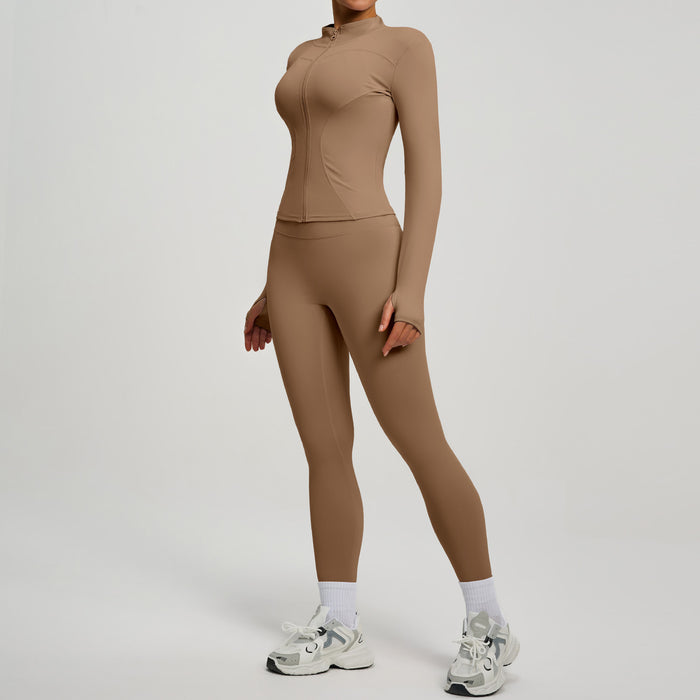 Fitness High-waist Butt-lifting Running Two-piece Set – Premium 0 | RICALOUX