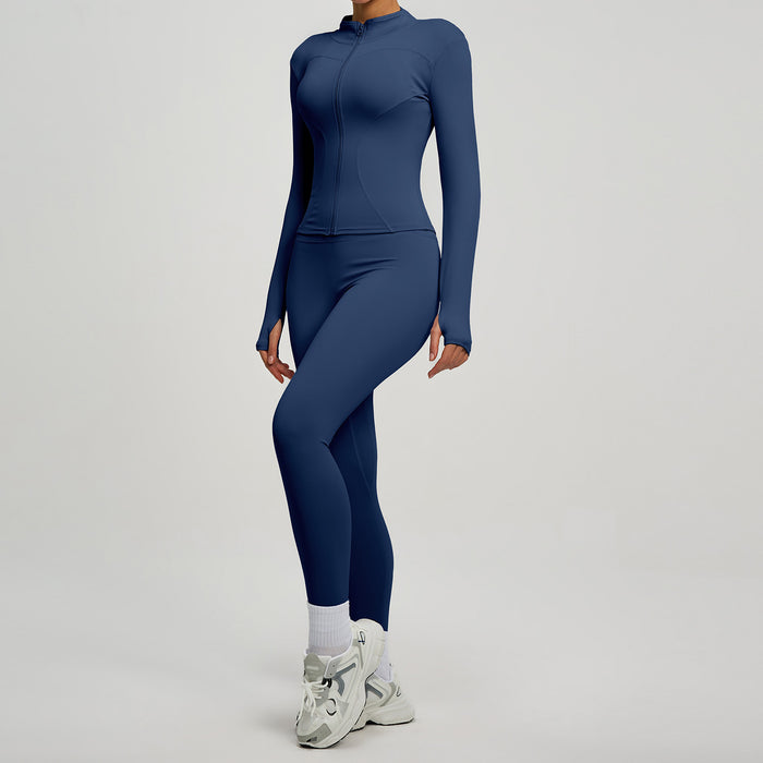 Fitness High-waist Butt-lifting Running Two-piece Set – Premium 0 | RICALOUX