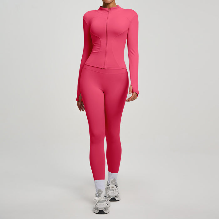 Fitness High-waist Butt-lifting Running Two-piece Set – Premium 0 | RICALOUX