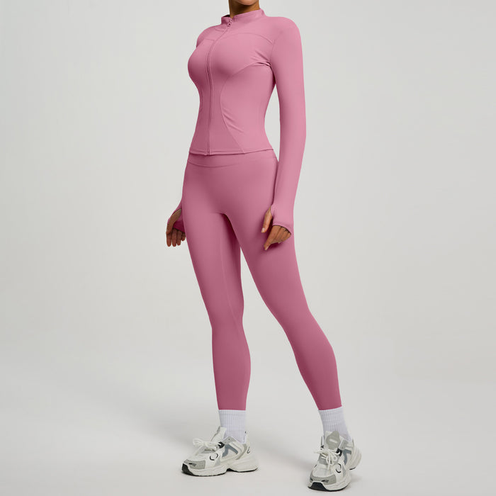 Fitness High-waist Butt-lifting Running Two-piece Set – Premium 0 | RICALOUX