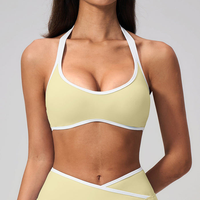 Fitness Pilates And Yoga Sports Bra by Ricaloux