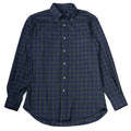 FLANNEL BUTTON DOWN SPORT SHIRT - BLACKWATCH PLAID