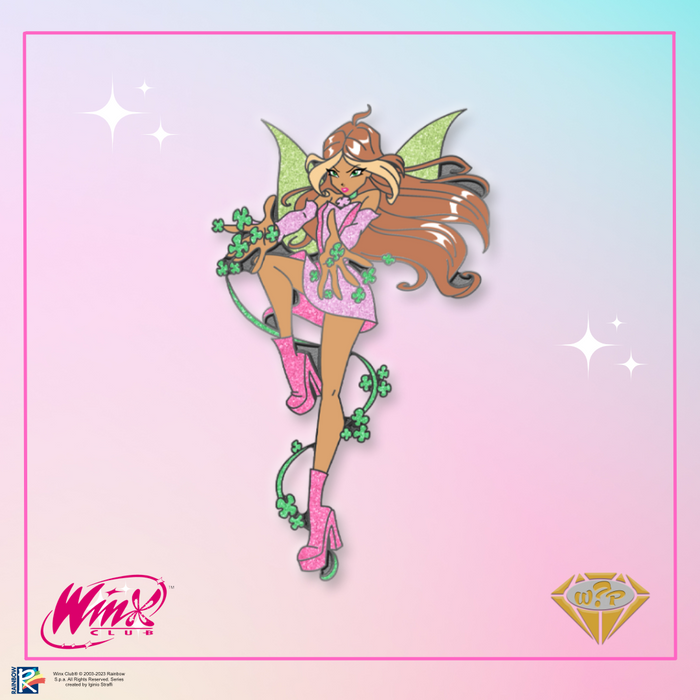 Flora Fairy Pin, Winx Club