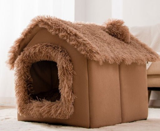 Brown Snow House / Large