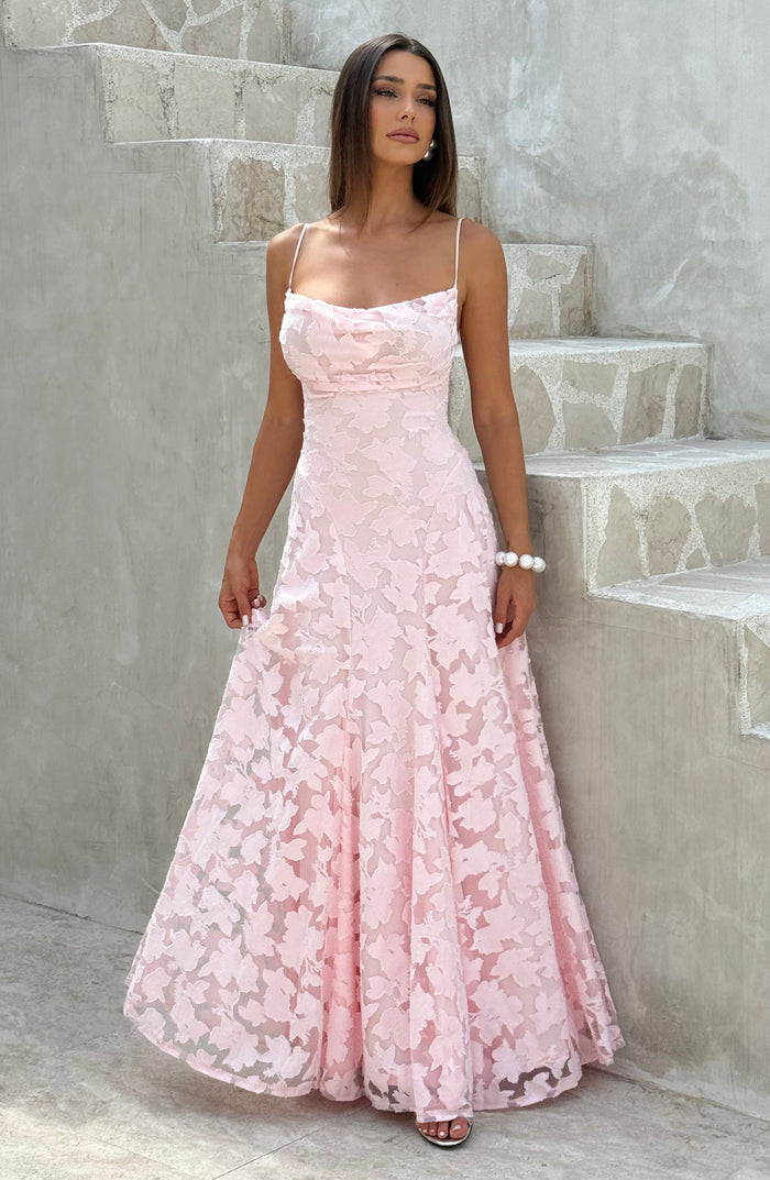 Francis Maxi Dress - Blush – Premium 4 | RICALOUX