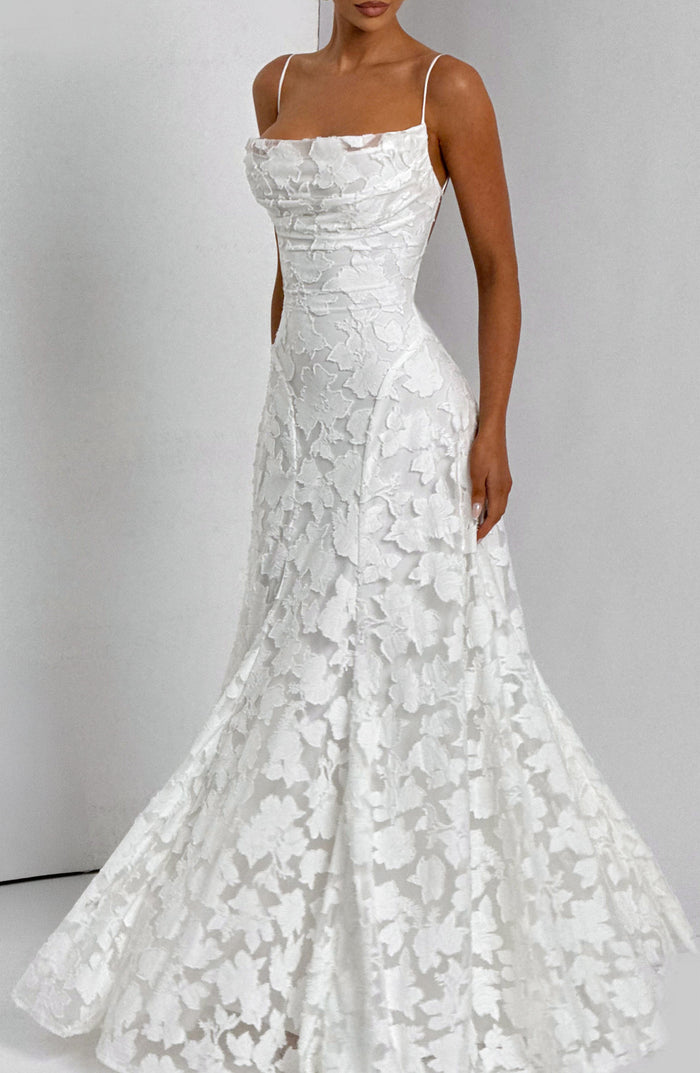 Francis Maxi Dress - Ivory by Ricaloux