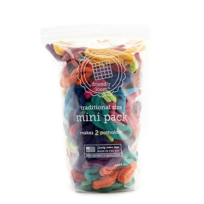 Friendly Loom Traditional Size Mini Pack 7" Loops Loops