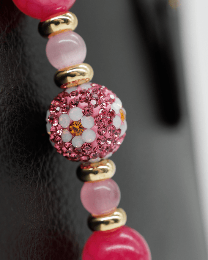 Austrian crystal daisy center bead