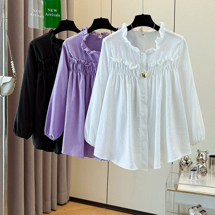 Full-length Tummy-covering Top For Early Autumn – Premium 0 | RICALOUX