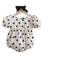 Girl Cute Children's Clothes Polka Dot Princess Romper - RICALOUX