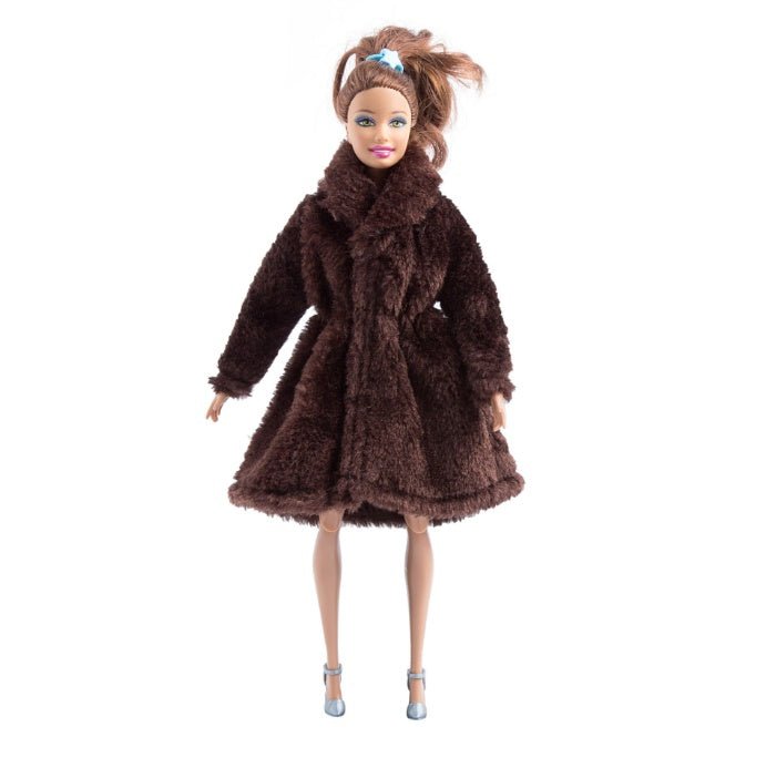 Girl Doll Toy Plush Coat Clothes Accessories - RICALOUX