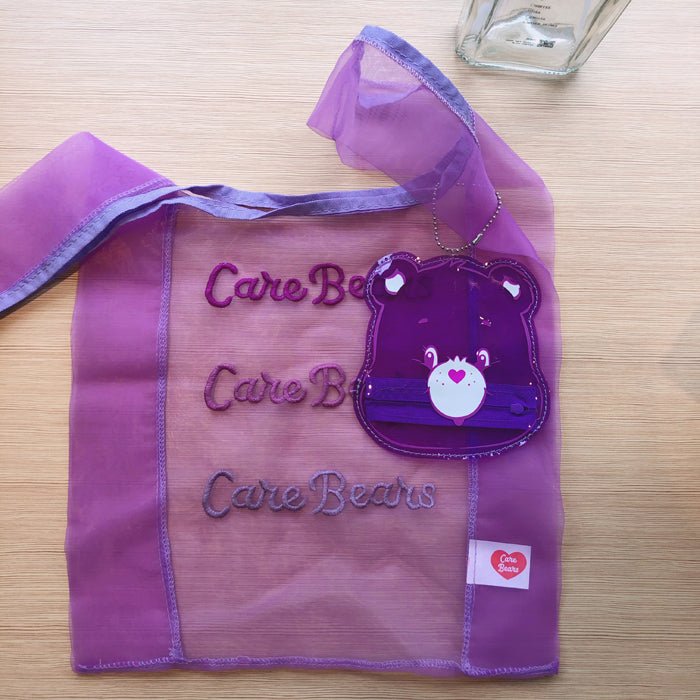 Girls Heart Rainbow Bear Eco Shopping Bag - RICALOUX