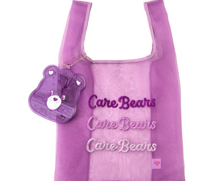 Girls Heart Rainbow Bear Eco Shopping Bag - RICALOUX