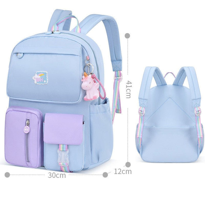 Girls Lightweight Children Spine Protection Shoulder Bag - RICALOUX