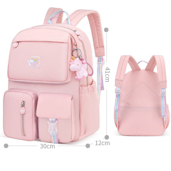 Girls Lightweight Children Spine Protection Shoulder Bag - RICALOUX