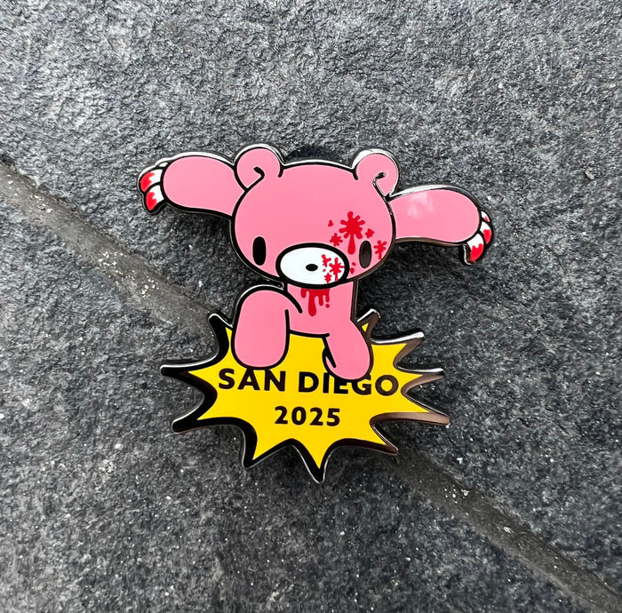 Gloomy Bear 2025 San Diego Super Hero Pin