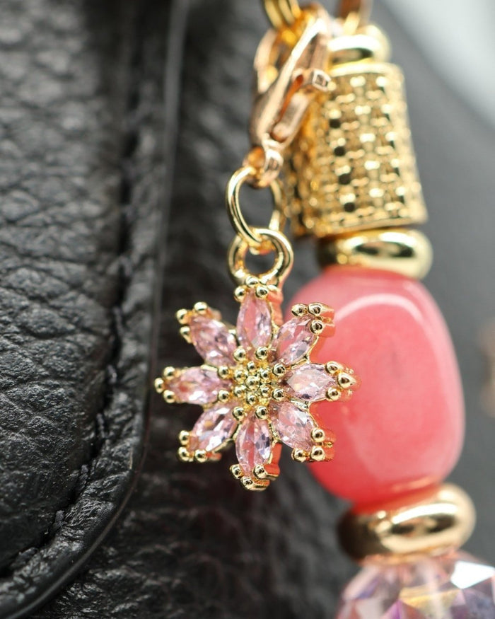 18KT Gold plated flower charm