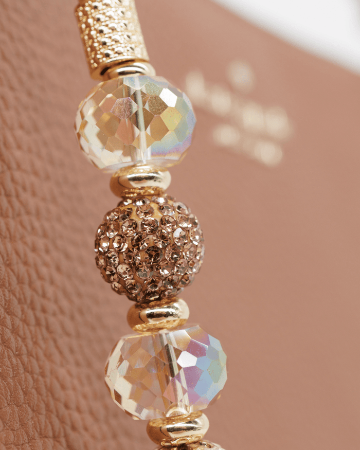 Austrian crystals & electroplated glass
