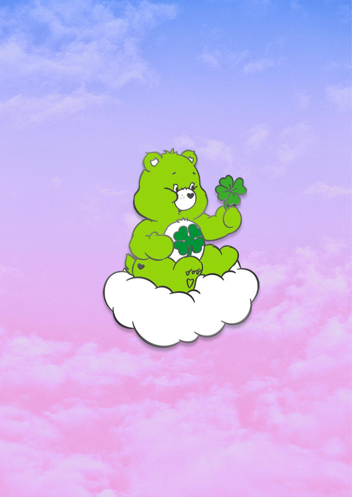 Good Luck Bear Pin, Care Bears