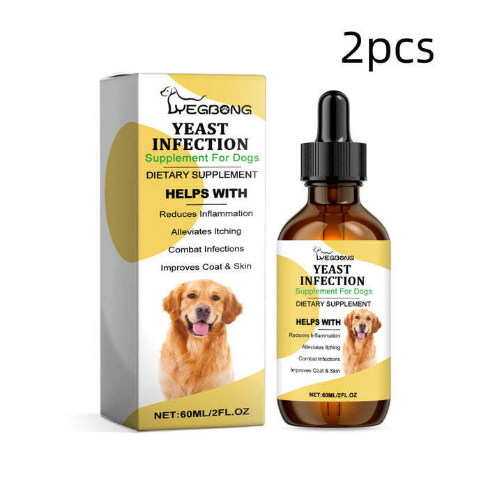 Herbal Yeast Supplement For Relieving Pet External Skin Care by Ricaloux