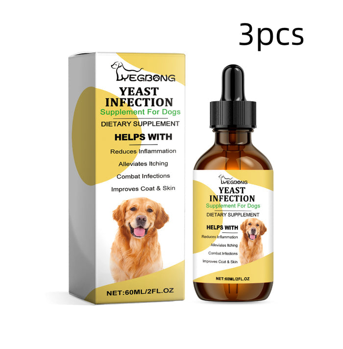 Herbal Yeast Supplement For Relieving Pet External Skin Care by Ricaloux