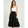 High-waisted A-line Skirt Bohemian-style Printed Flared Skirt – Premium 0 | RICALOUX