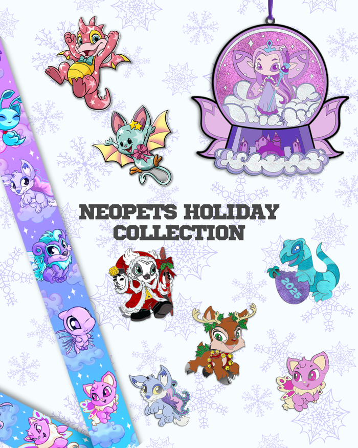 Holiday Ixi Pin, Neopets