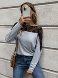 Hollow-out Crew-neck Long-sleeve T-shirt For Women by Ricaloux