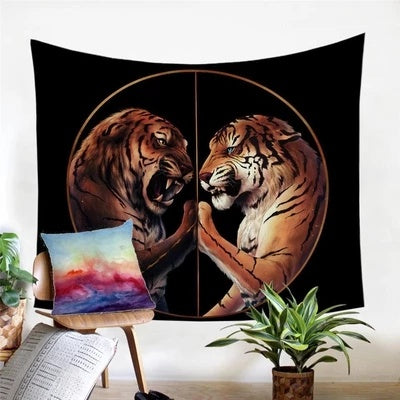Home decor background tapestry tarpaulin by Ricaloux