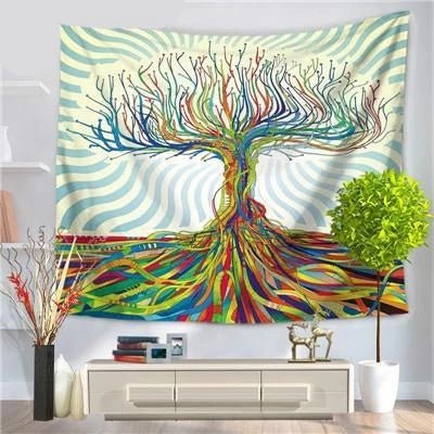 Home decor background tapestry tarpaulin - RICALOUX