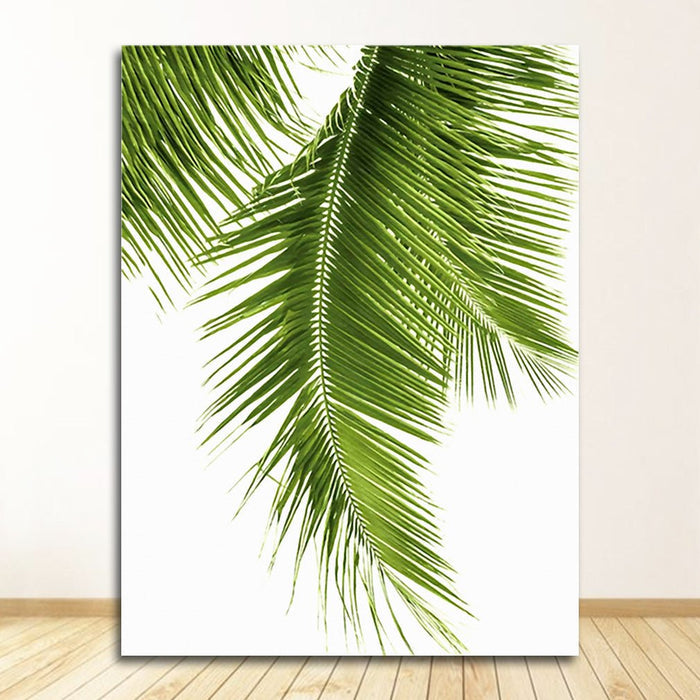 Home Decor Green Plant Canvas Painting - RICALOUX