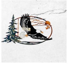 Home Decor Mallard Alloy Wall Art - RICALOUX