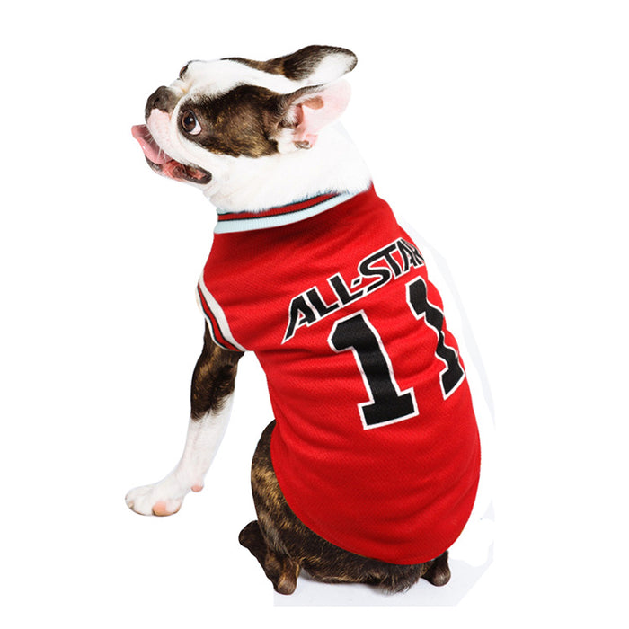 Hot World Cup Ball Spring And Summer Dog Vest Pet Supplies by Ricaloux