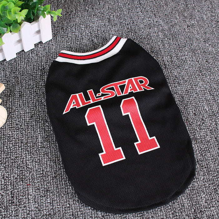 Hot World Cup Ball Spring And Summer Dog Vest Pet Supplies by Ricaloux