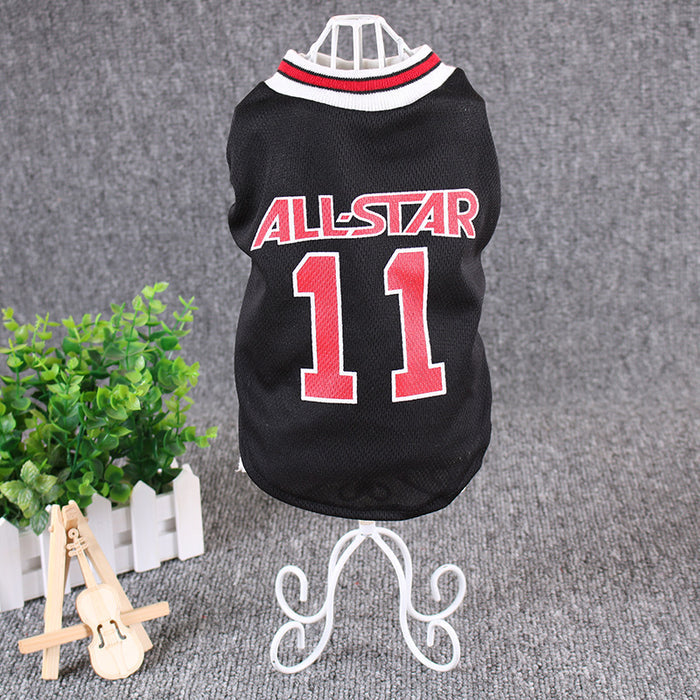 Hot World Cup Ball Spring And Summer Dog Vest Pet Supplies by Ricaloux